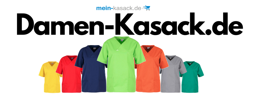 BERUFSKASSACK BLAU - DAMEN-KASACK.de